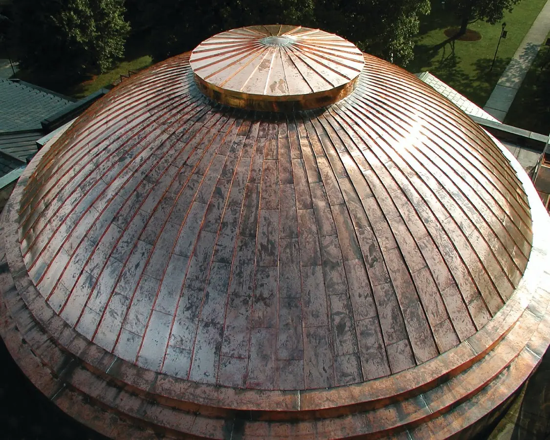 Craftsman Roofing crew installing a new roof in Huntington Hills